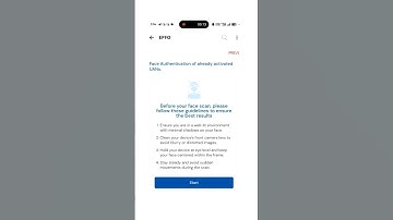 UMANG - Face Authentication of Already Activated UANs..