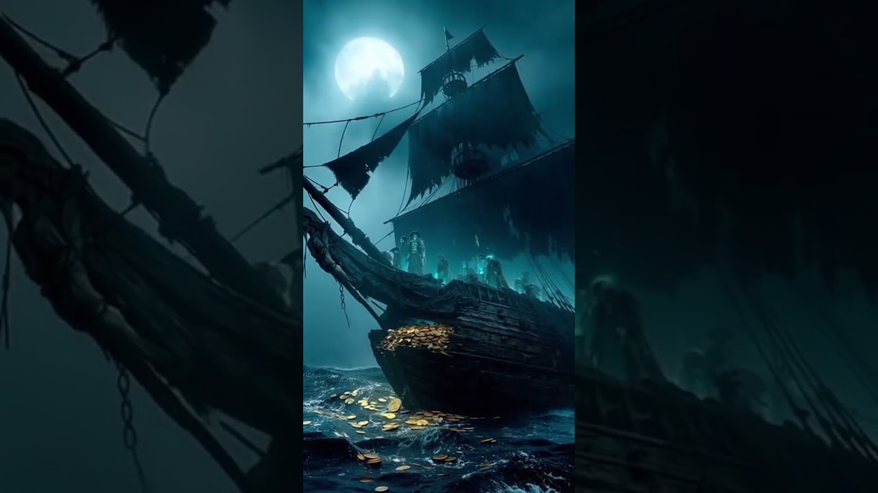 Ghost Ship Cursed Treasure - Pirate Lore