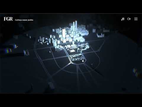 Threejs City Simulator with Post Effects