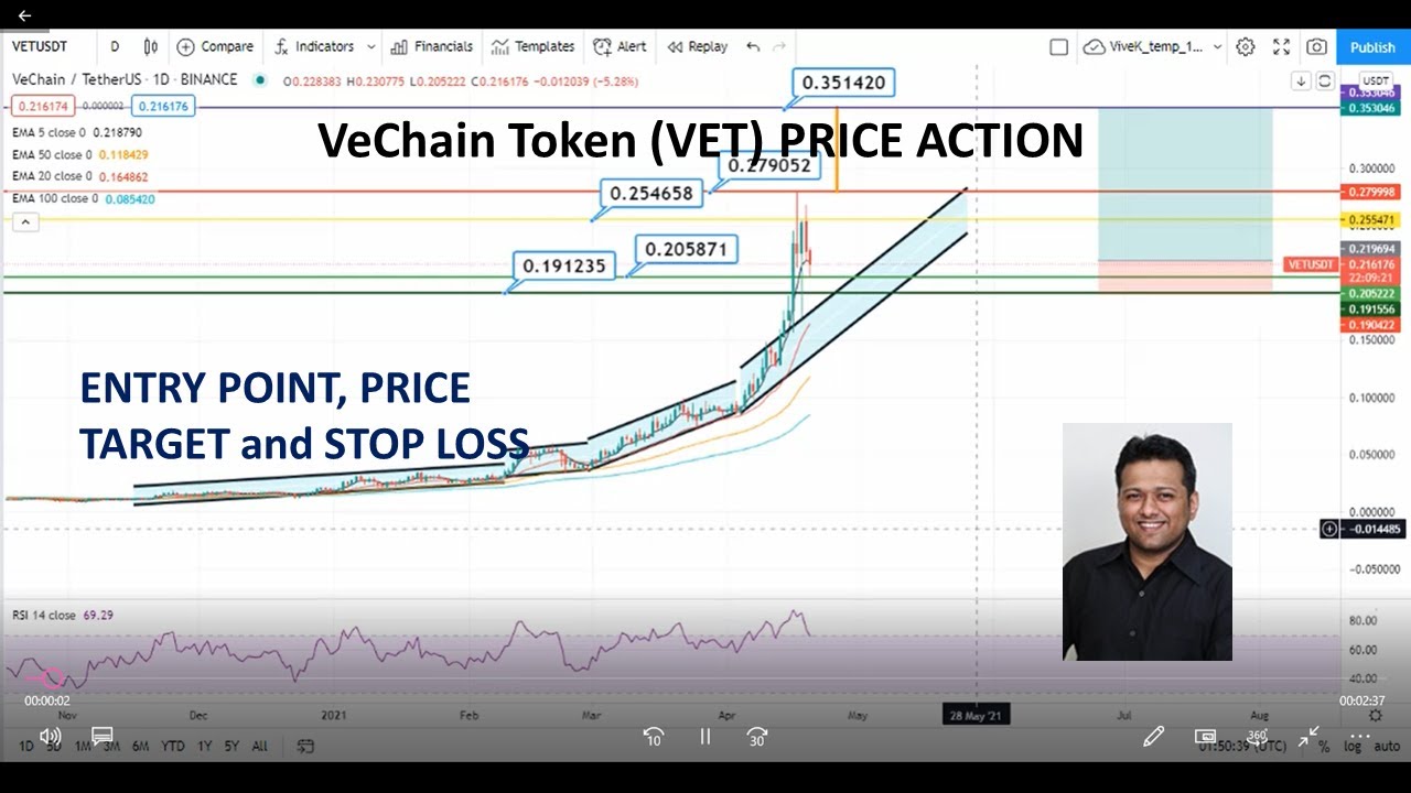 VeChain Token (VET) PRICE ACTION