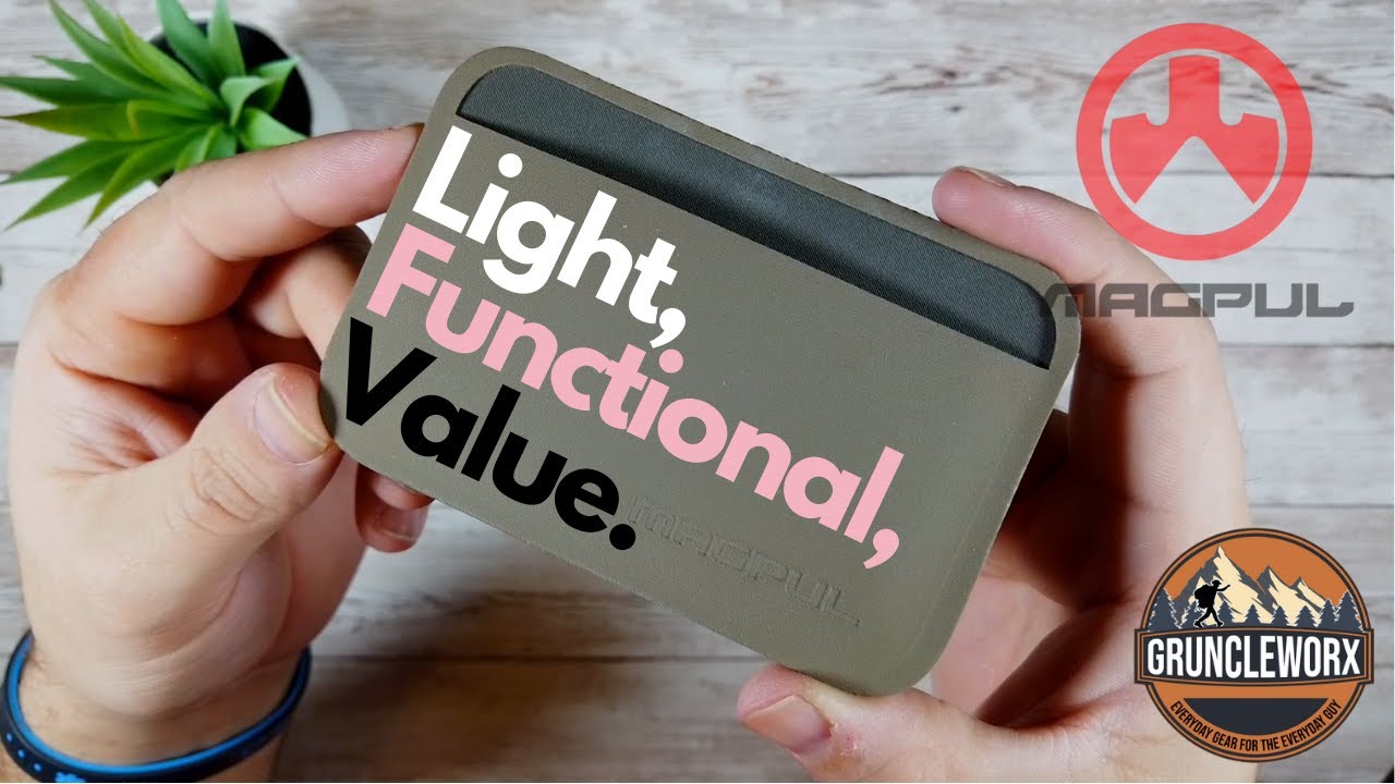 Magpul Daka Essential Everyday Carry Wallet (Minimalist Everyday Carry) Amazing!