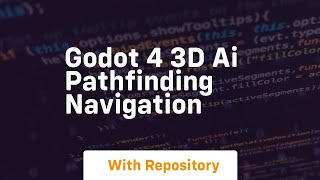 Godot 4 3d ai pathfinding navigation