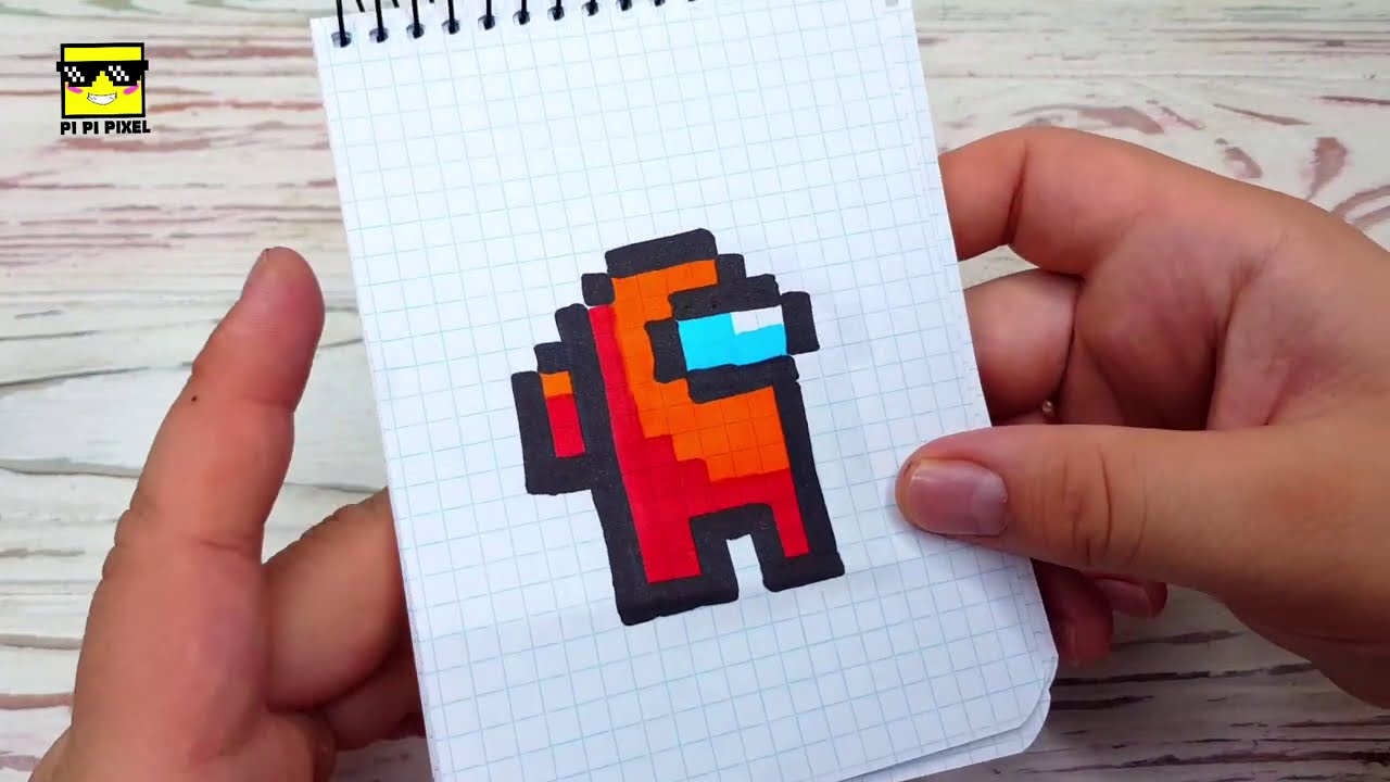 Among Us • Новая Игра Pixel Art Рисунки По Клеточкам Draw Pi Pi