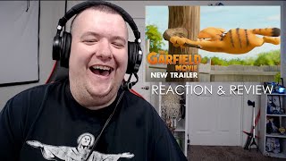 THE GARFIELD MOVIE - New Trailer + Reaction & Review
