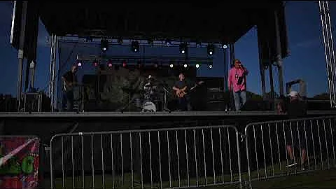 Mayor Jeff Dodson at the Woodstock Music Festival ...