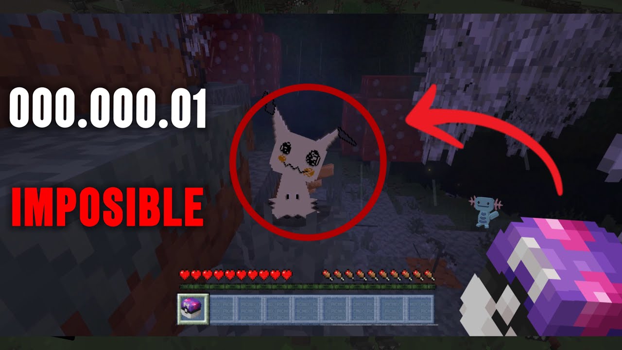 😱CAPTURE TODOS LOS POKEMON RAROS DEL MOD DE POKEMON PARA MINECRAFT ...