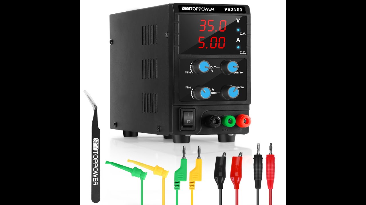 CC& CV MODE OF DC POWER SUPPLY--SKY TOPPOWER - YouTube