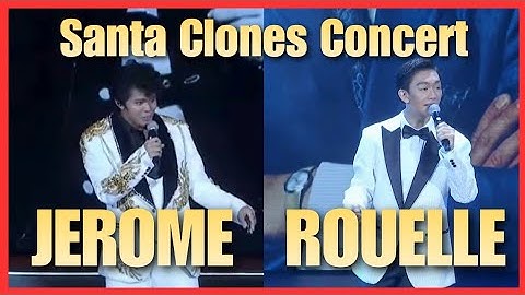 JEROME EVARDOME And ROUELLE CARIÑO, Successful ang Santa Clones Concert!