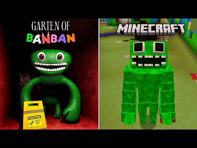 Minecraft wait what meme part 370 Garten Of Banban Jumbo Josh - video  Dailymotion