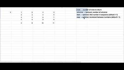 Excel SEQUENCE Function Tutorial: Generate Dynamic Number Lists Fast