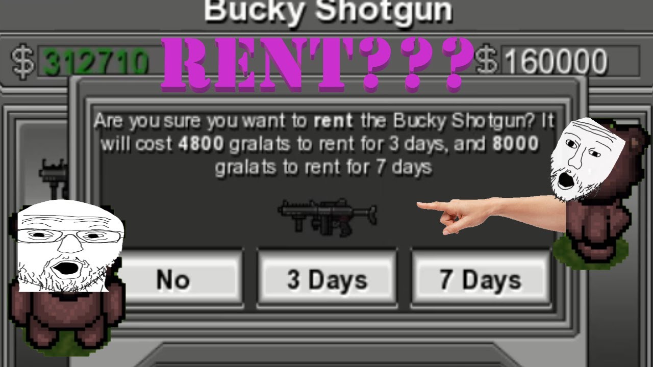 Renting guns in Graal Era!!!