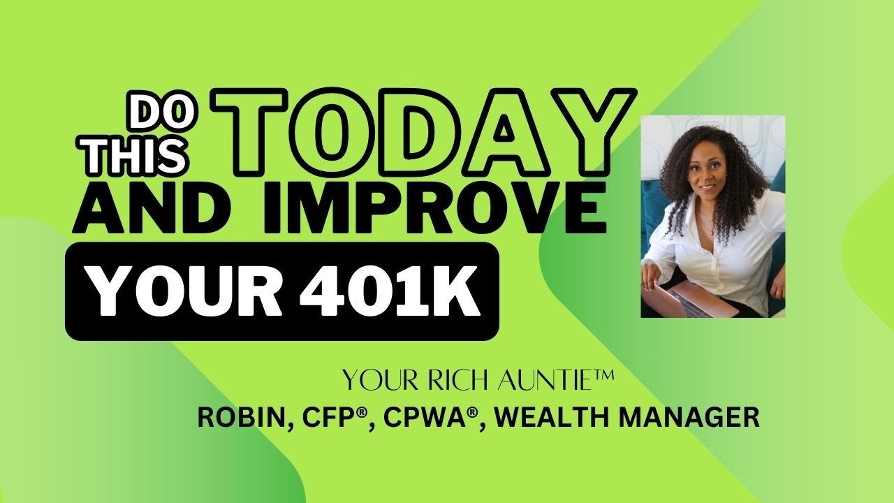 Five quick things you can do to IMPROVE your retirement - YouTube