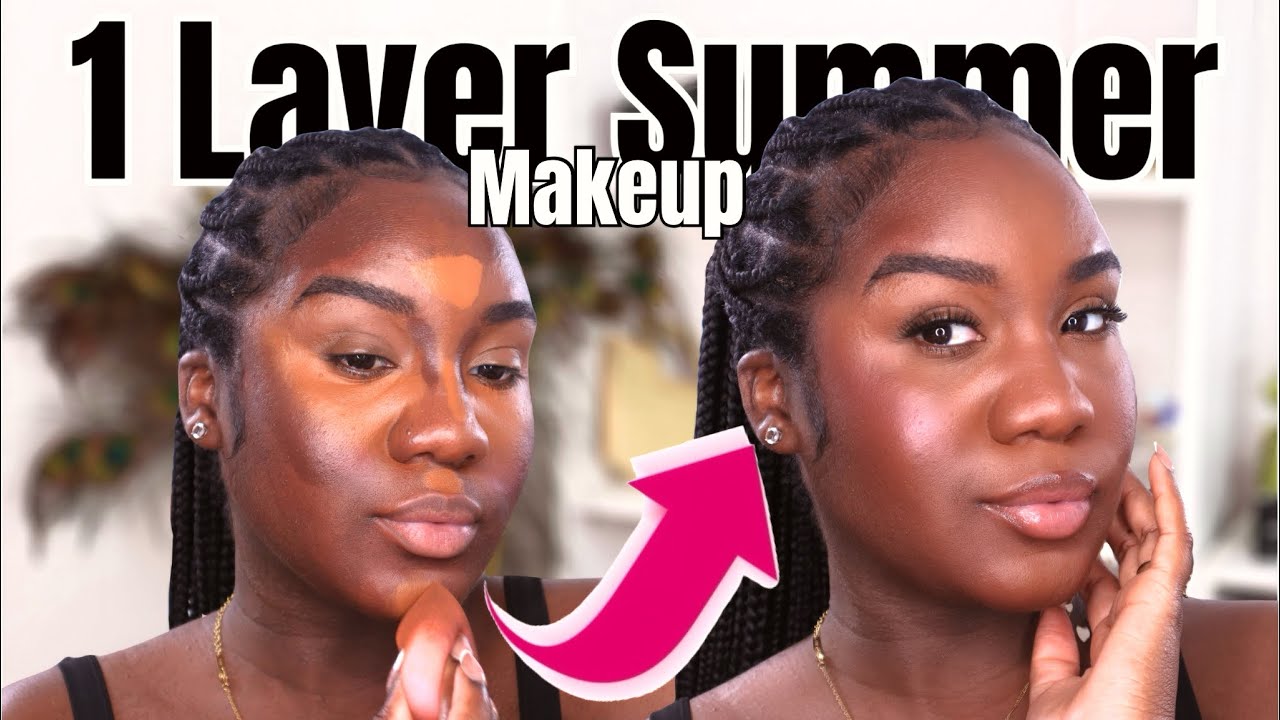 1 Layer Base Makeup Tutorial For Summer