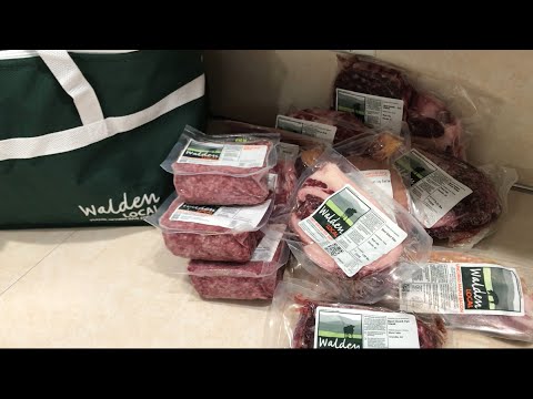 15 pound December meat share from Walden Local Meat Co.