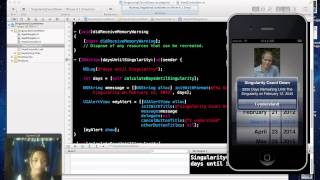 6-1 Singularity Count Down http://iPhoneYo.com - iPhone Programming Screencasts