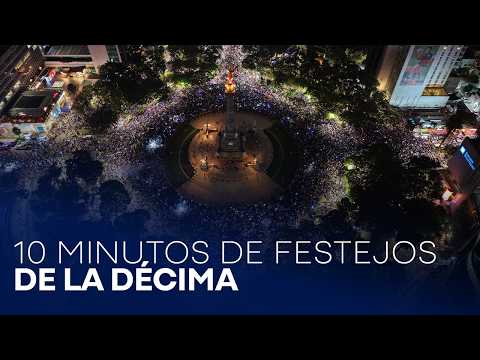 🔟 minutos de festejos de LA DÉCIMA 💙