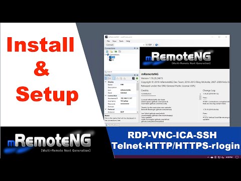 mRemoteNG Install and Basic Setup