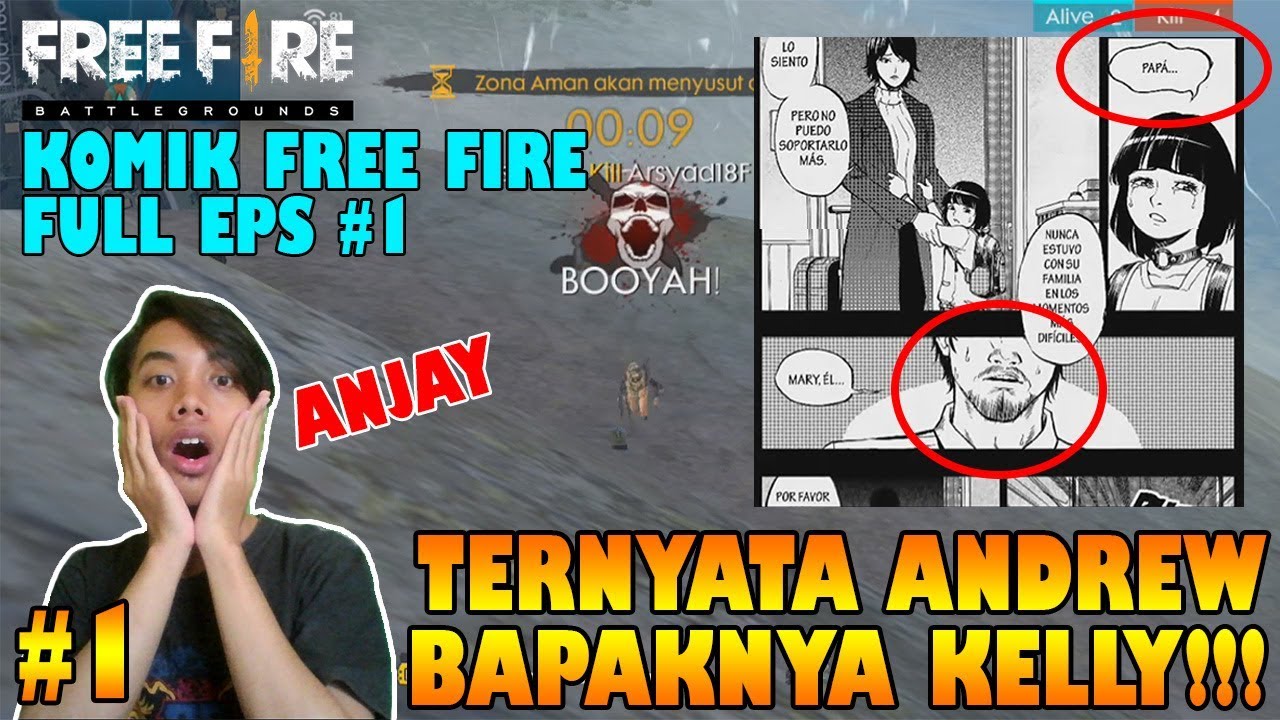 Ternyata Andrew Bapaknya Kelly Cuy Wadoooh Komik Free Fire Eps 1