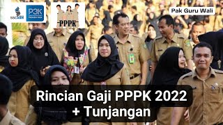 Rincian Gaji PPPK 2022 Berdasarkan Golongan, Termasuk Tunjangannya