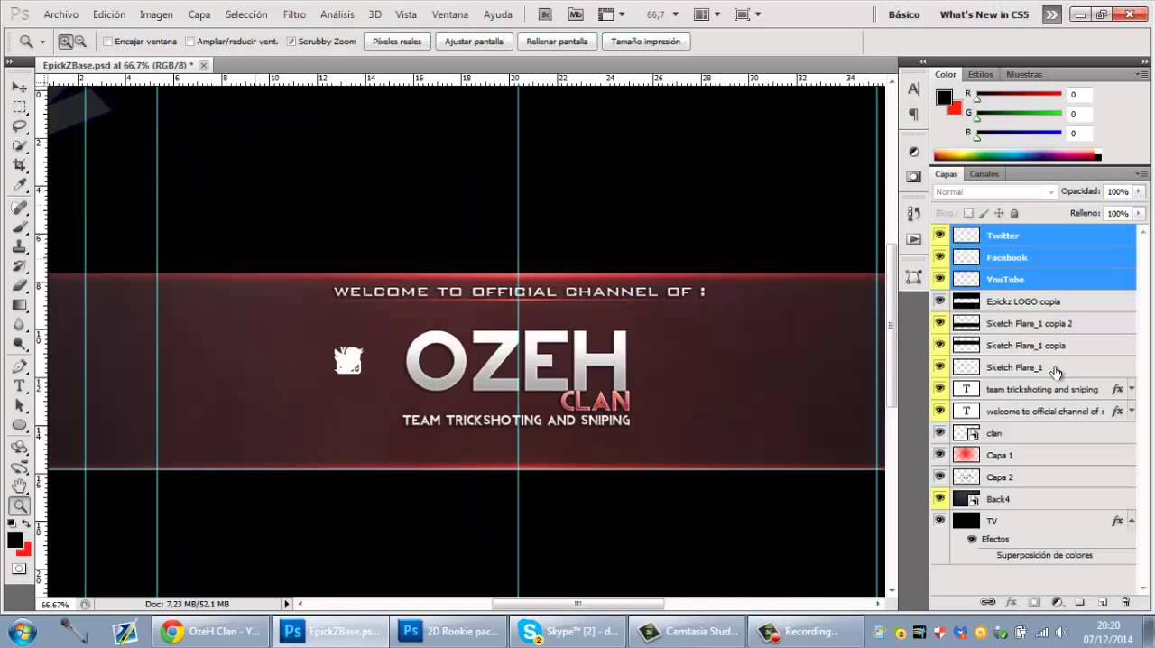 Channel Header Speedart - By EpickZ