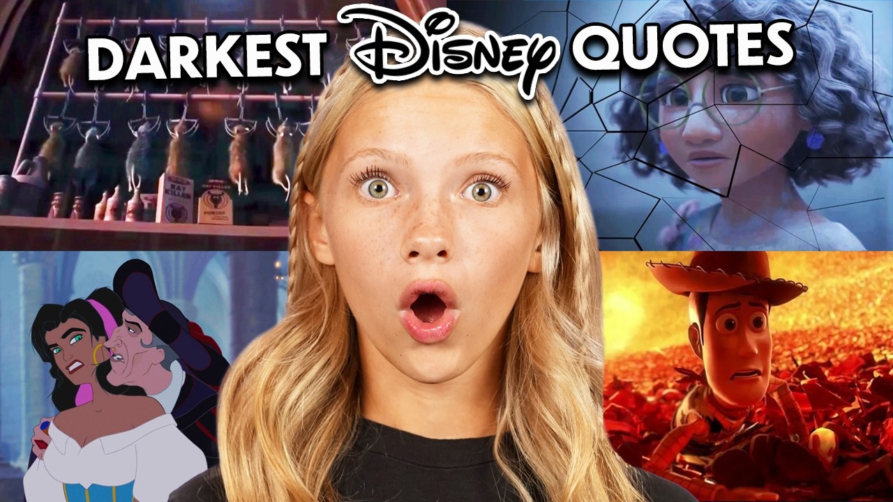 Can You Guess The Disney Movie From Disney's Darkest Quotes? (ft. Rhenzy Feliz)