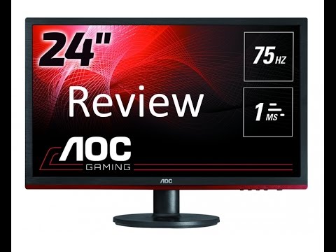 Gaming Monitor für unter 200€ AOC G2460VQ6 Review Deutsch