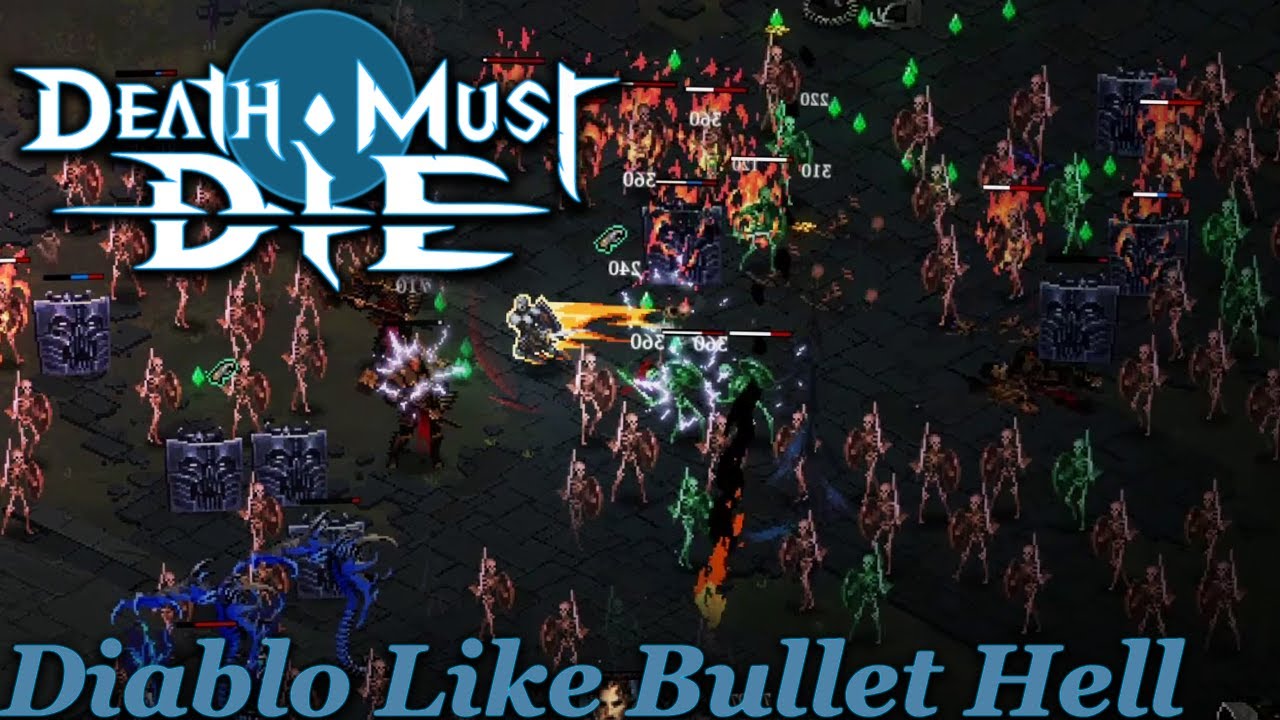 Diablo Mix With Bullet Hell Fun!! | Death Must Die (Demo) #1
