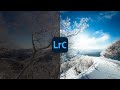 冬の風景写真をレタッチ。 Lightroom Photo Editing III-5 | RGB Tone curve Before and After