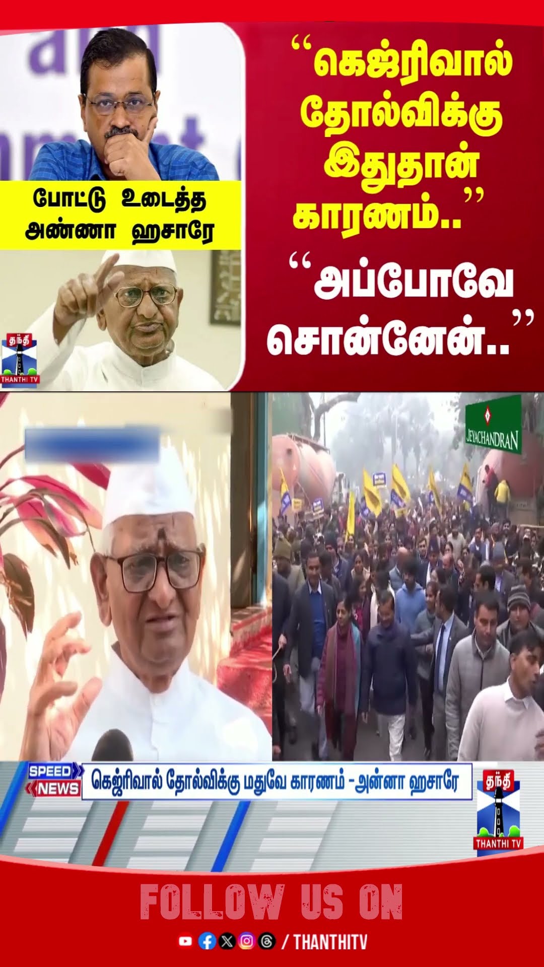 Delhi || Kejriwal || AnnaHazare ||  AAP ||