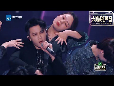 檀健次称对舞台很有“野心” 王霏霏檀健次唱跳演绎经典港乐《处处吻》霸气十足！《天赐的声音》EP5 花絮 20200328