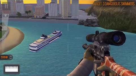 Sniper 3D Assassin:shoot to kill Region 12(Andy Shores) Completed, Spec OPS 1-5