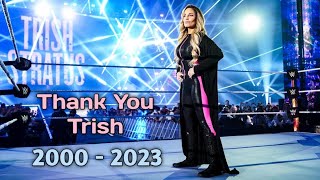 All Of Trish Stratus WWE PPV Match Card Compilation (2000 - 2023)