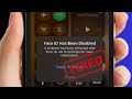 how to fix face id has been disabled on your iphone | face id has been disabled iphone | #faceid