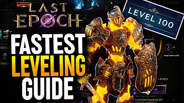 Level Up Way FASTER in Last Epoch! (Fastest Leveling Guide)
