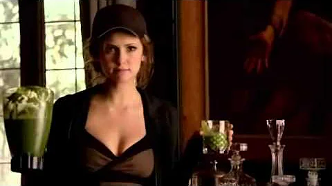 TVD 5X10 Stefan Katherine wake up in bed togeter