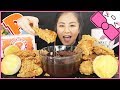 POPEYES FRIED CHICKEN ft. HONEY l MUKBANG