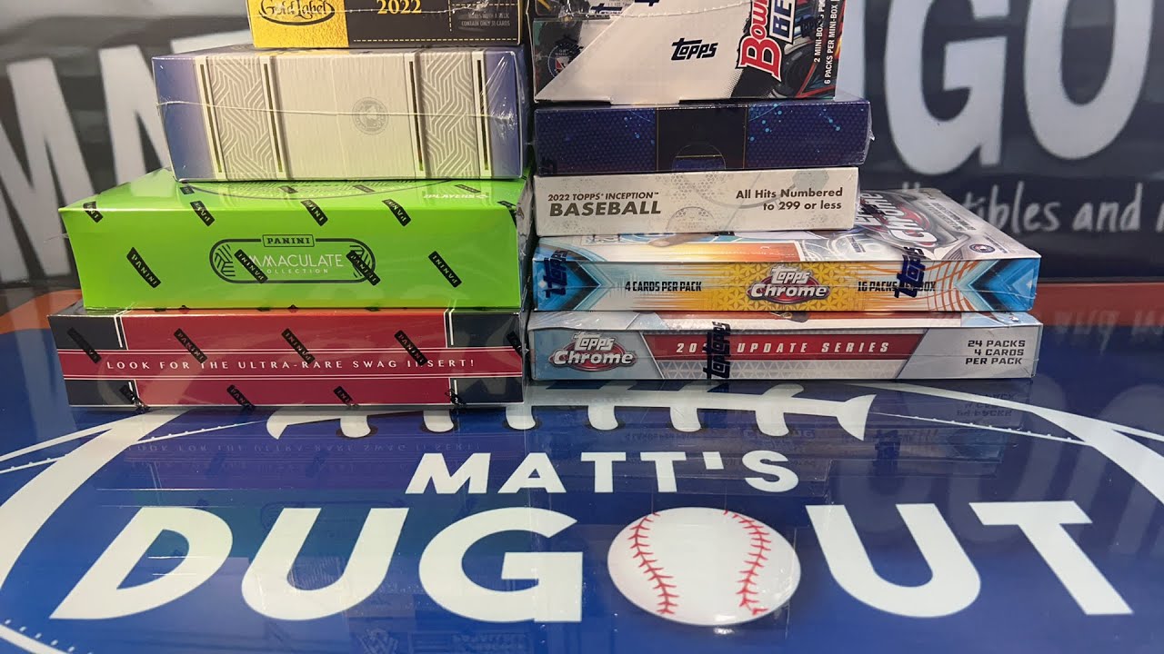 2022 Baseball 10 Box Case Break Website Mixer #18: Definitive, Immaculate, Bowman’s Best and more!