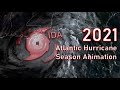 2021 Atlantic Hurricane Season Animation