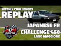 #GT7 | Weekly Challenges - Japanese FR Challenge 450 Replay | Sprinter Trueno ‘83 | Lago Maggiore