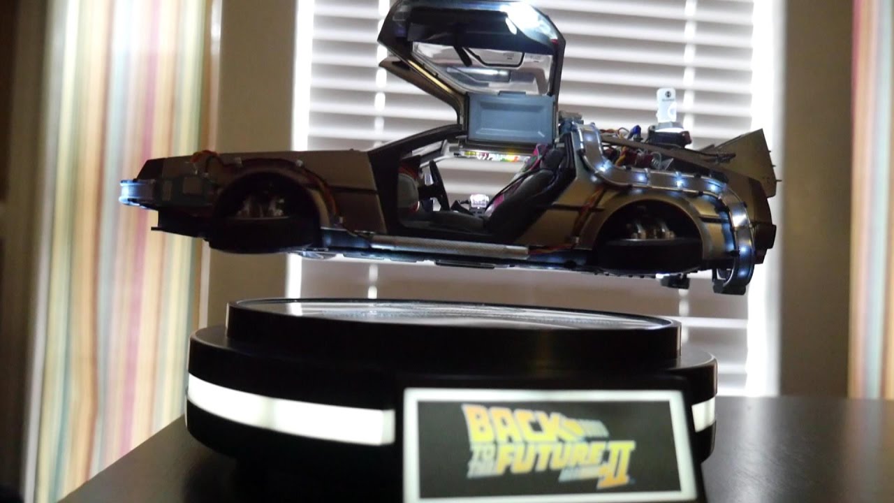 Floating Back to the Future 2 Delorean Unboxing! Kids Logic 1/20 Scale 