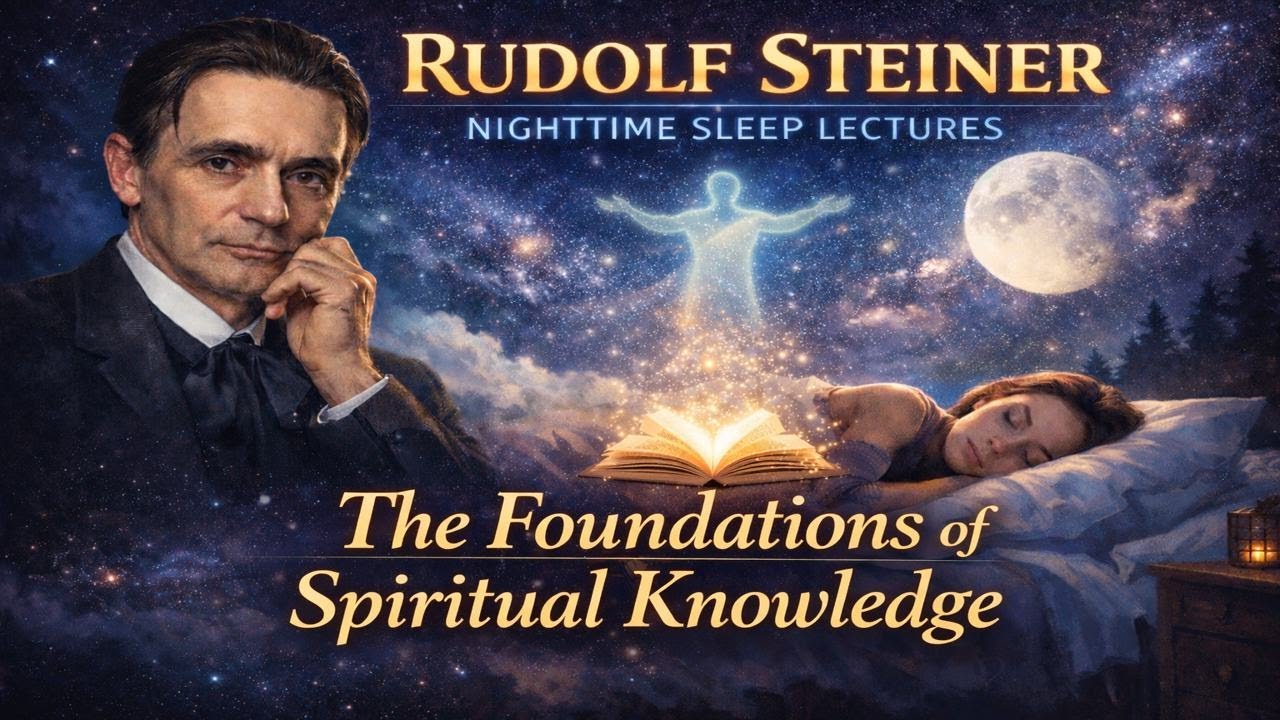 Rudolf Steiner Nighttime Sleep Lectures | The Foundations of Spiritual Knowledge