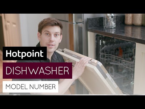How to find your dishwasher model number | by Hotpoint