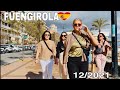 FUENGIROLA MALAGA SPAIN PASEO MARITIMO WALK TOUR IN DECEMBER 2021 [4K]