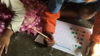 Shapes with repeating patterns