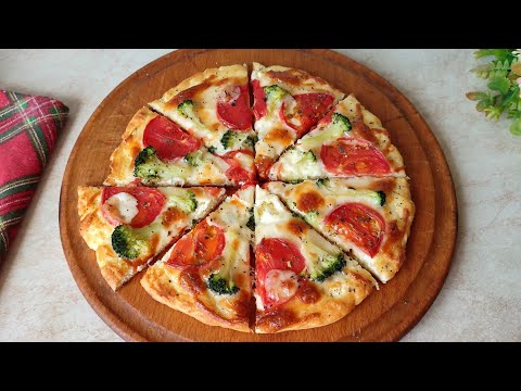 Видео: Хит сезона! ПП пицца на творожном тесте - вкусно и полезно