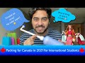 Packing for Canada in 2021 for International students | 5mins |Portable Jet Spray ? No toilet paper?