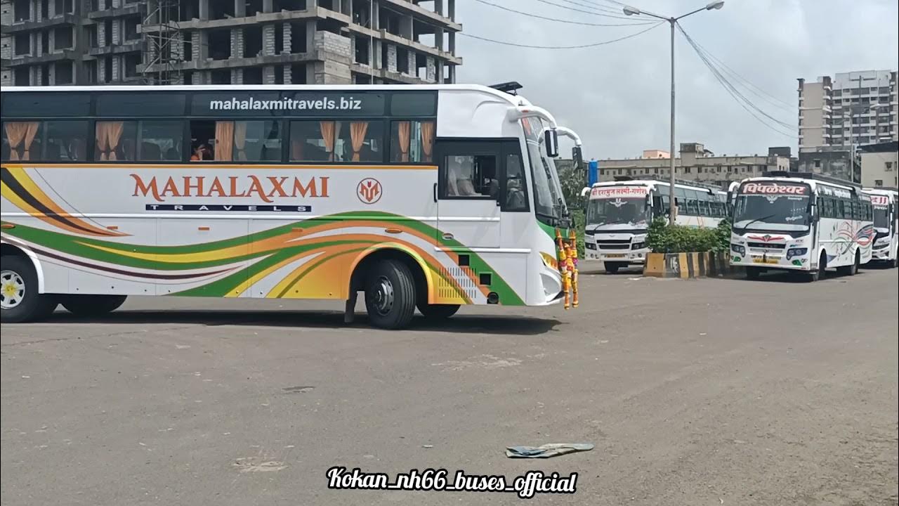 New Service Mahalaxmi Travels BS6 Bus Virar to Malvan YouTube