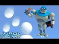 World's Biggest Snowman DISASTER!!! | ARPO The Robot | Funny Kids Cartoons | Kids TV Full Episodes