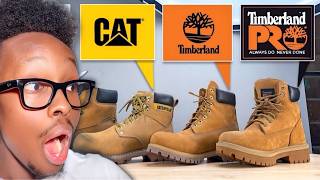 Premium Timbs vs Timberland Pros vs CAT vs Walmart 2026 REACTION