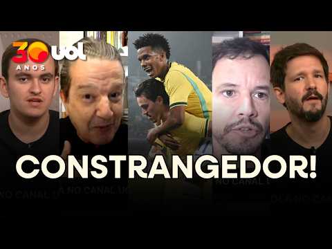 JOGO CONSTRANGEDOR! DESRESPEITO À SELEÇÃO BRASILEIRA! COLUNISTAS DETONAM AMISTOSO CONTRA A ÍNDIA